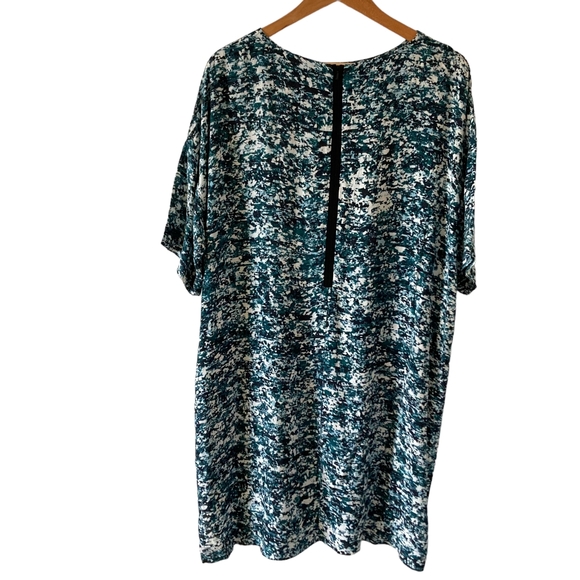 Kin Women's Patterned Dress - Size 16 - Pockets & Zip Fastening - Picture 3 of 11